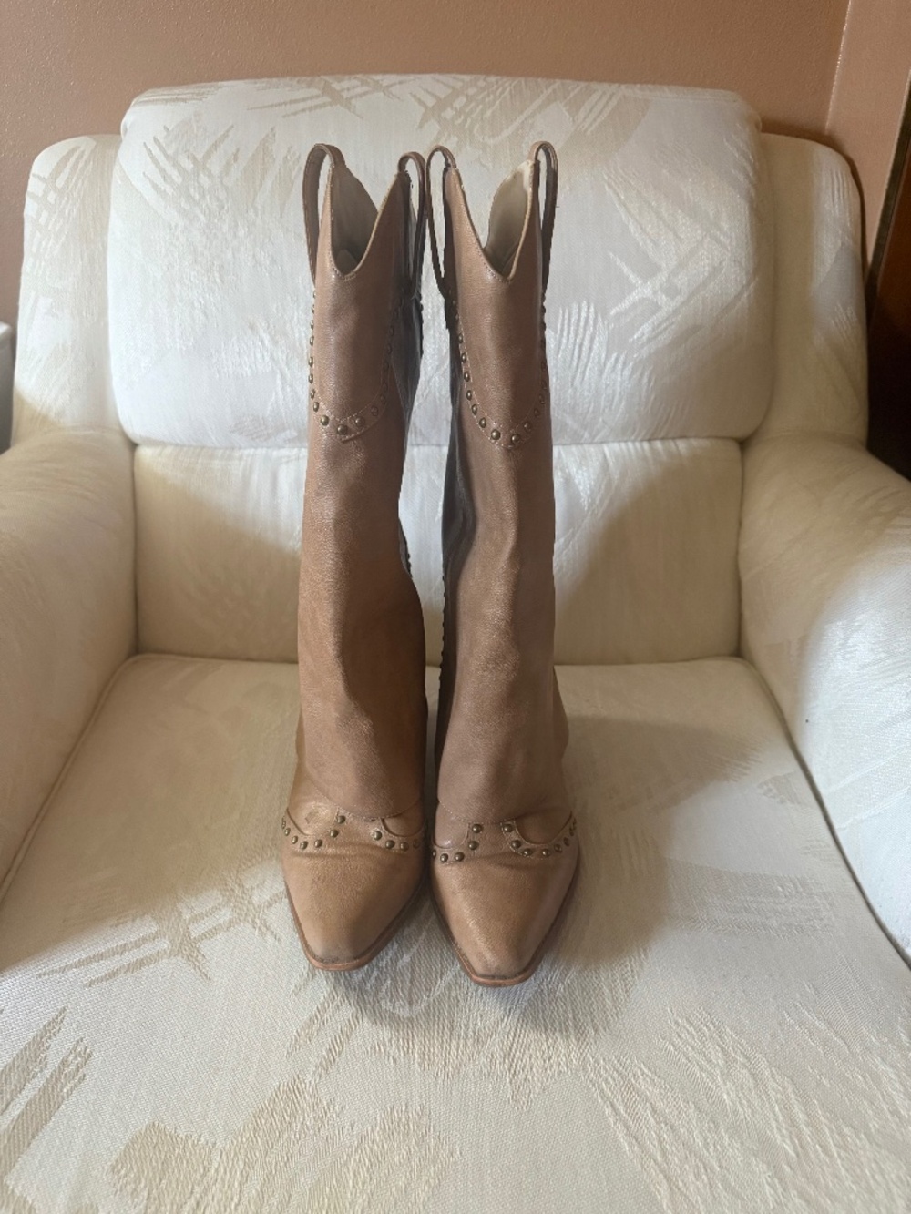 Tan Boots
